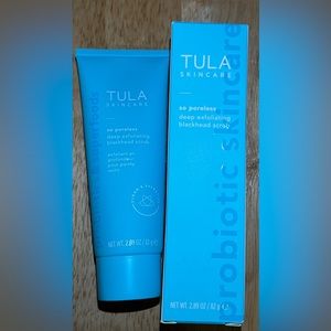 Tula skincare so poreless deep exfoliating blackhead scrub. New